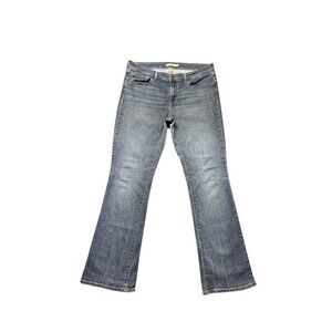 Levis 715 Womens 32x32 Bootcut Jeans Blue Mid Rise Stretch Denim EUC